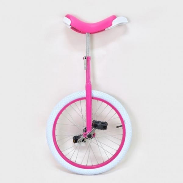 니스포 외발 자전거 사이클 한발 자전거 핑크 85cm
