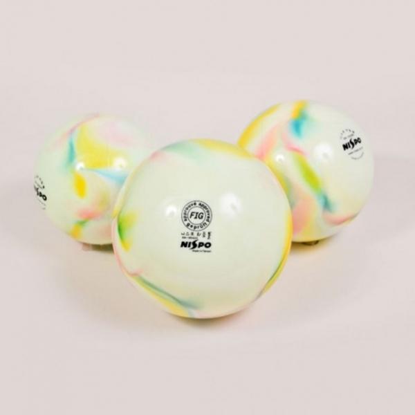 니스포 리듬체조공 체육 학교 리듬 체조볼 리본공 5in