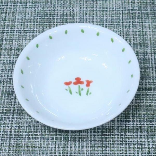 코렐 접시 반찬 그릇 식기 찬기 앞접시 꽃무늬 13.8cm