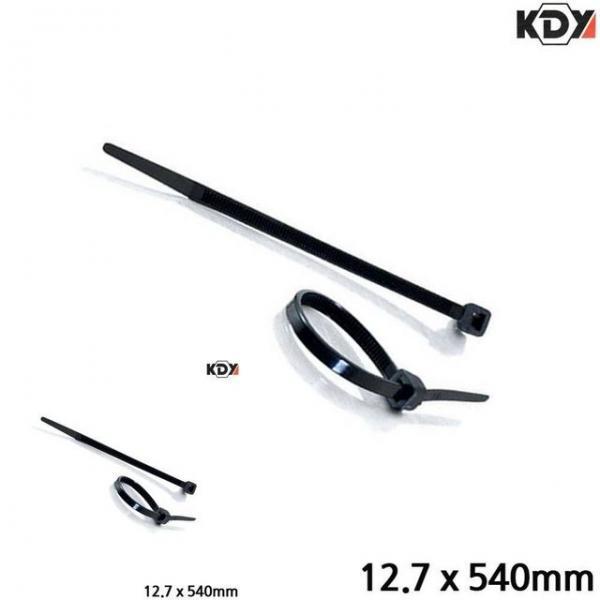 케이블타이 블랙 12.7 x 540mm 100개 서버용 배선