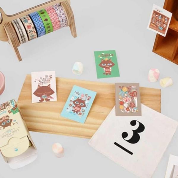 라벨 스티커팩 (천소) 캐릭터스티커팩 데코스티커팩