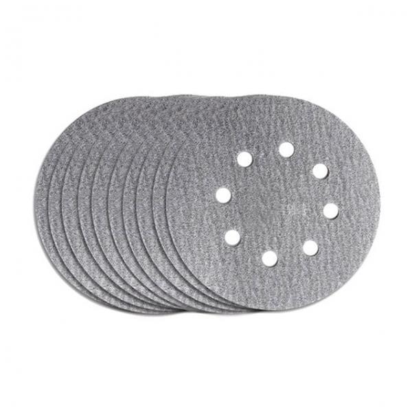 페인트용 샌딩페이퍼 125mm x 8홀 10EA 샌더 사포
