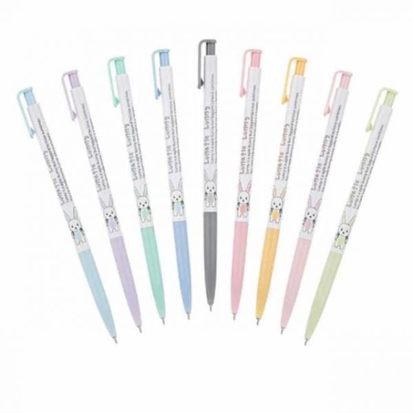 컬러 볼펜 0.38mm 12개입 호텔볼펜 선물용펜