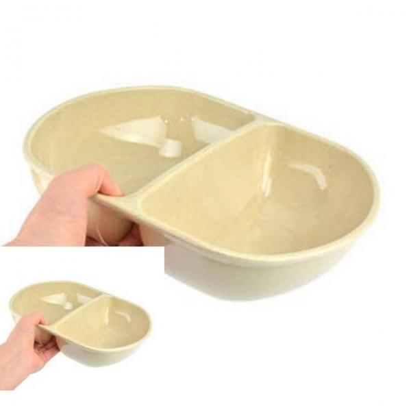 멜라민 중국집 짬짜면기 마블 반반그릇 짬짜면용기