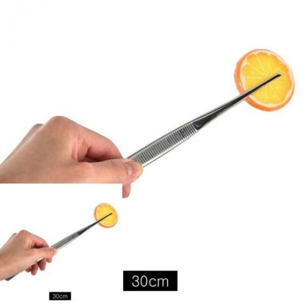슬림한 집게 요리용 핀셋 30cm 다용도집게 초밥집게