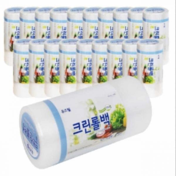 보관용 롤백 17x25x500매 20개입 주방위생백 위생롤백