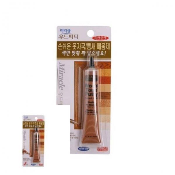 우드 흠집 보수제 우드필러 32ml 다크오크 스크래치 마루바닥보수제