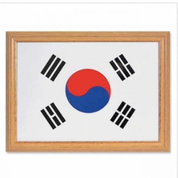 태극기 액자 A3 태국기 교실태극기