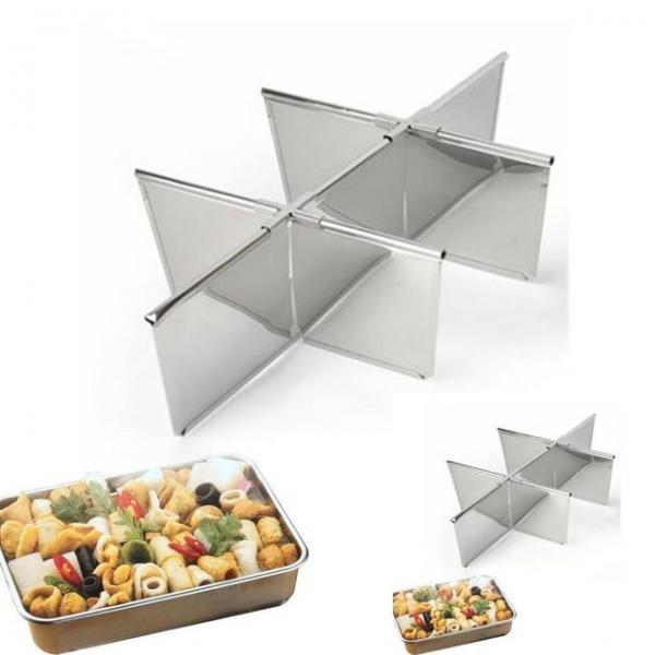 스텐 어묵 칸막이 6구 6형 주방도구 오뎅칸막이