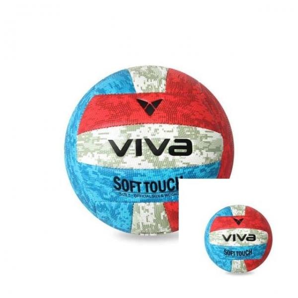 소프트터치 배구공 5호 레드 블루 5호배구볼 체육교구