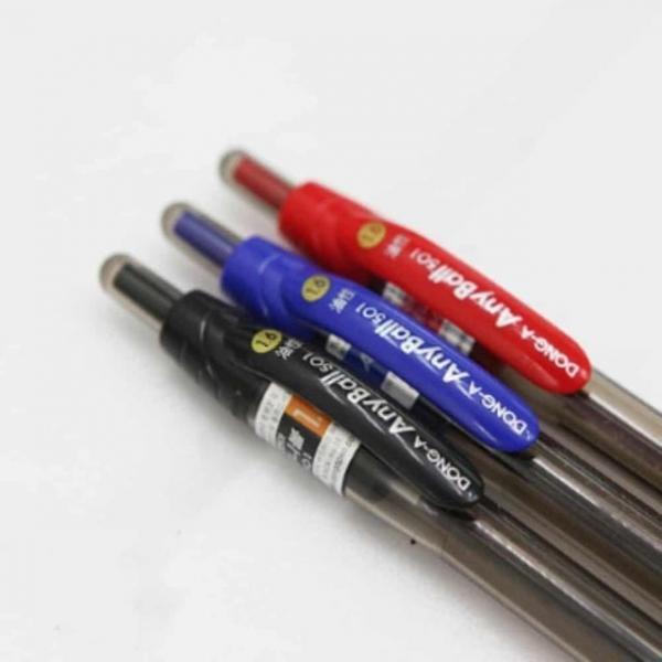 유성볼펜(0.7mm/흑)(12개입) 펜클립 볼펜그립
