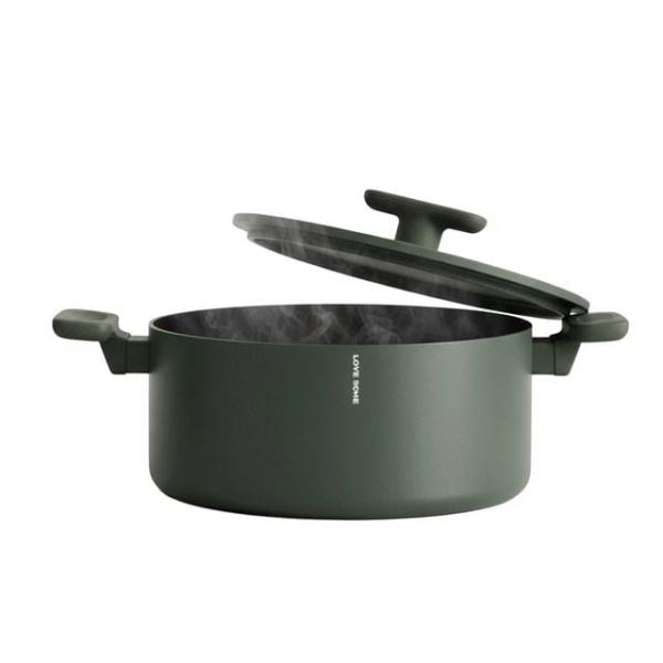 IH 인덕션겸용 세라믹코팅 양수냄비 24cm 신혼냄비 인덕션냄비