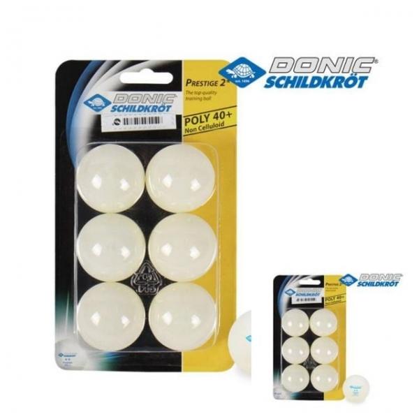 탁구공 2성 40+ 6P 탁구용품 연습용탁구공