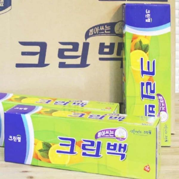 다용도 크린백(중) 25x35x100매 50개입 위생봉지 위생백
