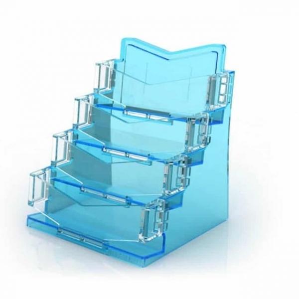 4단 명함스탠드 100x95x93mm 명함꽂이 명함통