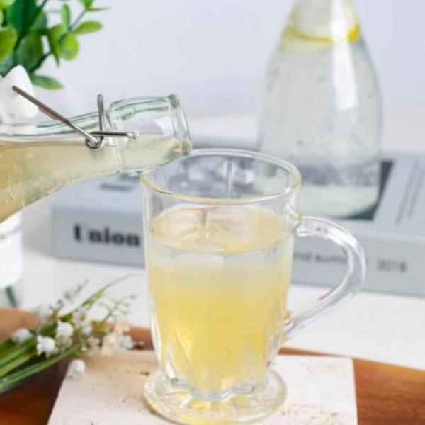 손잡이 유리컵 310ml 티머그잔 내열유리컵