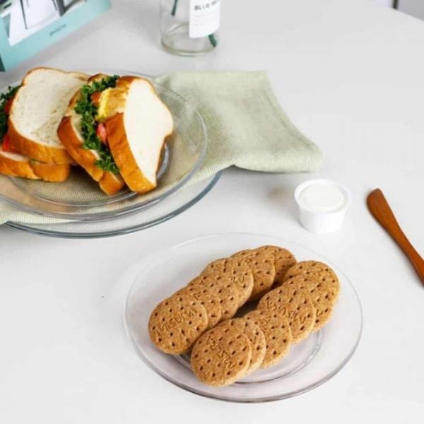 원형 유리 접시 중 22cm 브런치접시 주방그릇