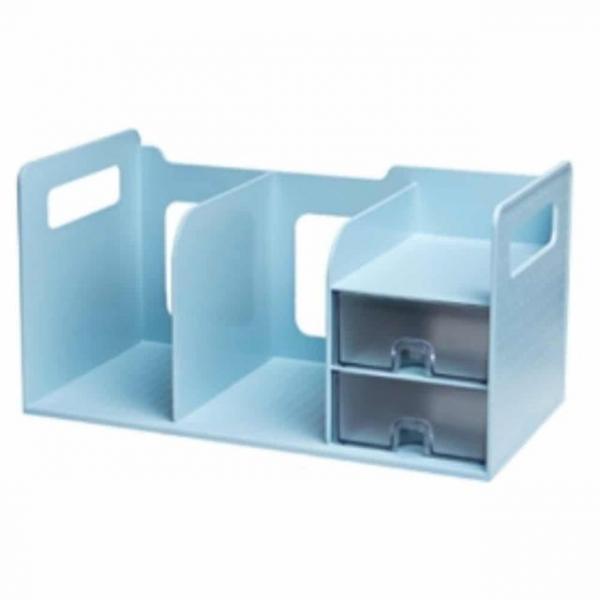 데스크 책꽂이 (민트) 책수납함 책장수납함