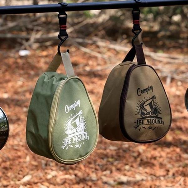 캠핑 시에라 컵 파우치 케이스 그릇 앞접시 접시 식기