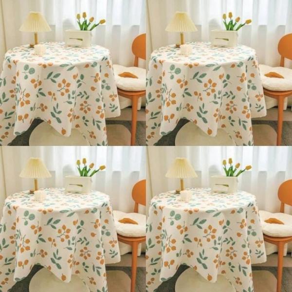 과일패턴 식탁보 비파 식탁테이블보 식탁테이블매트