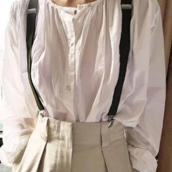 컬러 성인용 멜빵 카키 남자서스펜더 여자멜빵 맬방