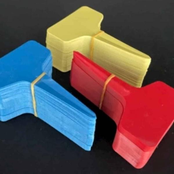 식물 라벨 대 100P 식물이름표 식물팻말 텃밭푯말