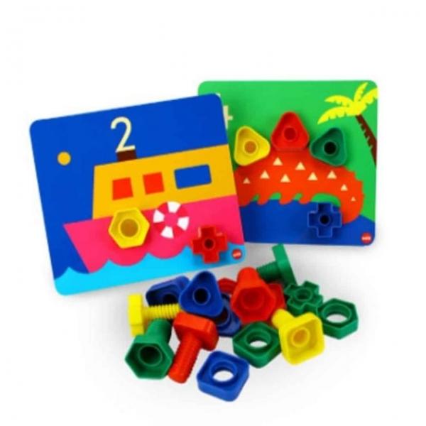 볼트와너트 놀이세트 32P 장난감볼트 조립장난감 너트볼트장난감