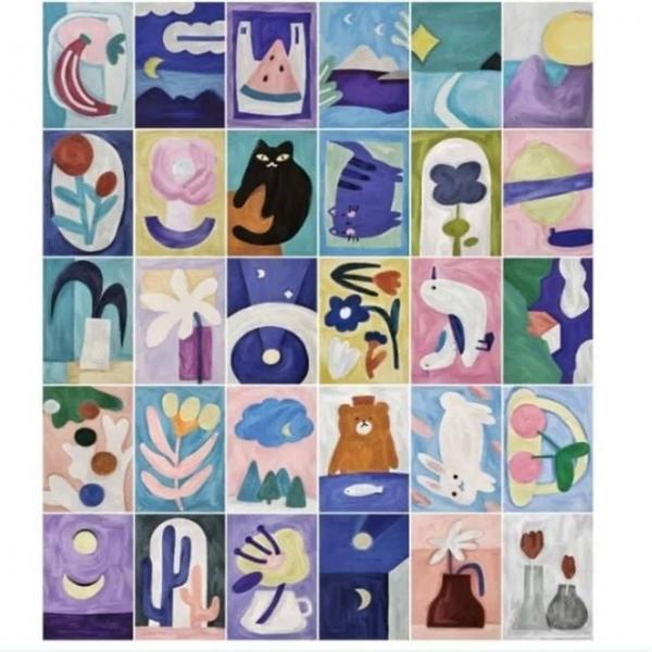 수채화 엽서 예쁜엽서 일러스트엽서 사진엽서