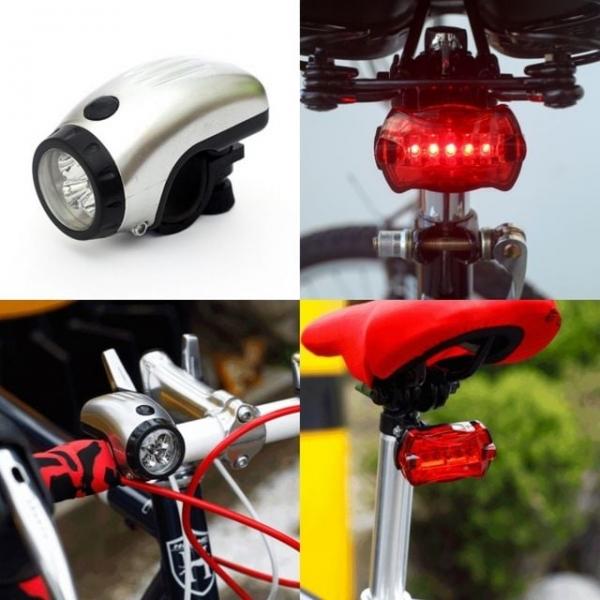 자전거 전후면 안전등 라이트 후미등