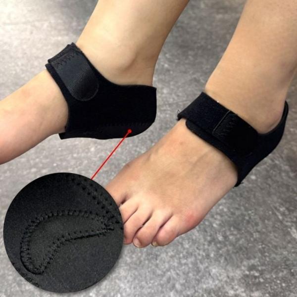 발 뒤꿈치 쿠션 패드 블랙 발뒤꿈치패드 뒷꿈치쿠션패드
