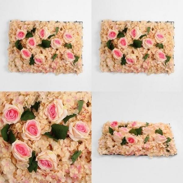 조화 꽃벽 10 60x40cm 인테리어장식 매장