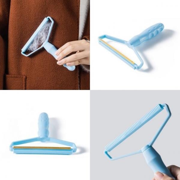 핸디 양면 보풀제거기 4p세트 스카이 니트보풀제거 옷보풀제거