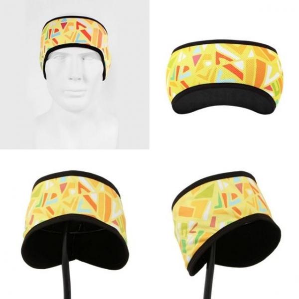 방한 밴드 귀마개 믹스옐로우 런닝 등산