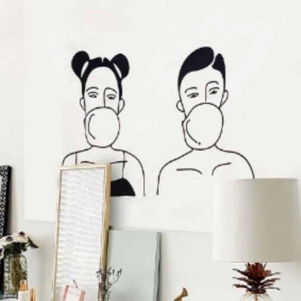 풍선껌 포스터 L 포스터가리개 그림가리개 그림포스터