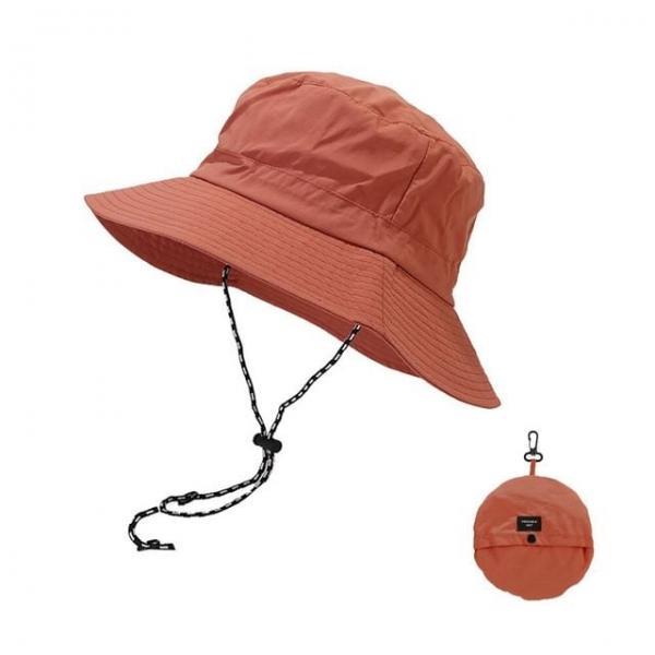 휴대용 아웃도어 버킷햇 버건디 여름등산모자 여성사파리모자