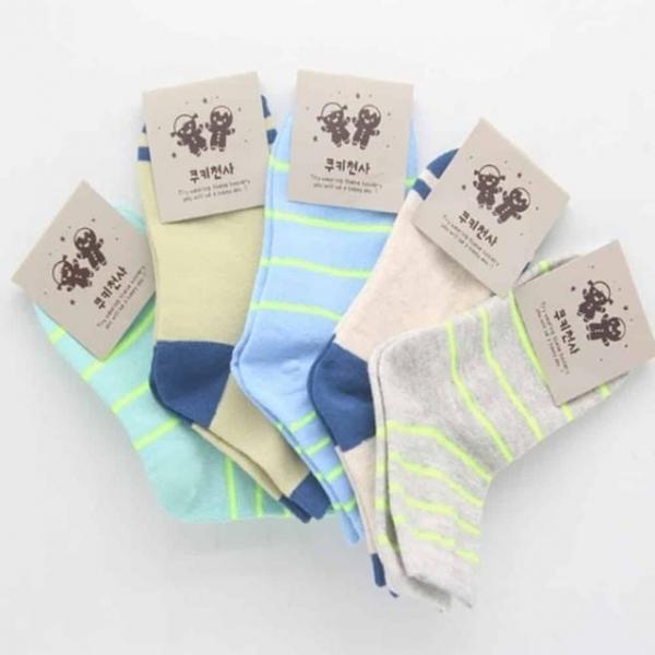 아동 양말 남아 형광 양말세트 아동코디세트 어린이양말