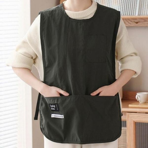 짧은 조끼 버클 앞치마 LM-0567