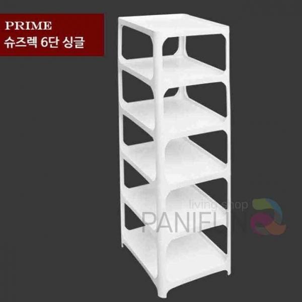 6단 슈즈렉 조립식신발장 신발장정리 신발정리함 신발장선반 아파트현관신발장