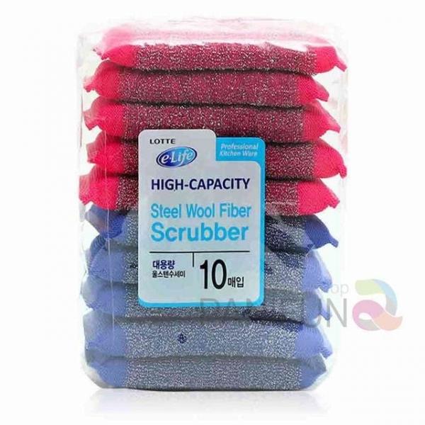 스텐 수세미 대용량 10개 업소용수세미 쇠수세미 탄냄비수세미 스텐수세미 주방수세미