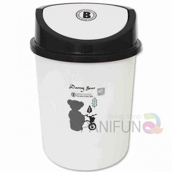 원형 쓰레기통 10L 거실쓰레기통 기저귀쓰레기통 화장실휴지통 카페휴지통 다용도휴지통