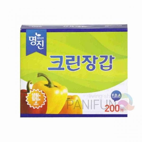 비닐장갑 200매 청소장갑 일회용위생장갑 위생장갑일회용 주방일회용품장갑 위생장갑