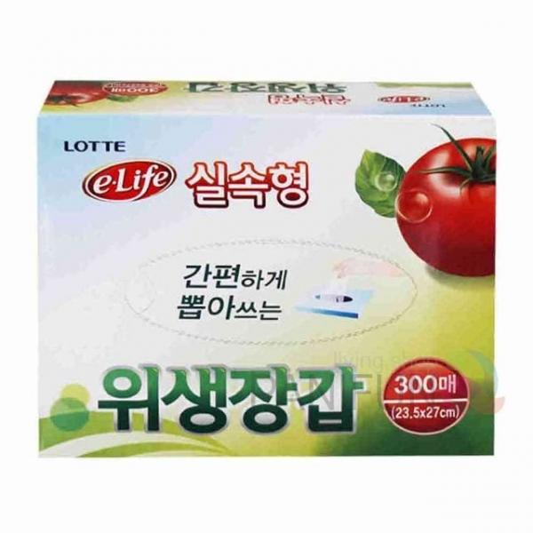 비닐 위생장갑 300매 손가락장갑 비닐장갑 식품장갑 조리용장갑 셰프장갑
