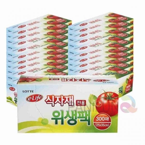 비닐팩 300매 20개 위생백 일회용봉지 위생비닐 일회용비닐 일회용비닐팩