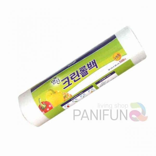 비닐롤백 중 500매 투명봉투 식품용비닐 투명비닐 포장비닐 비닐봉투
