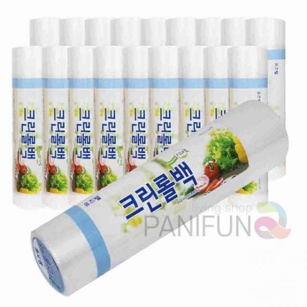 비닐롤백 200매 20개 비닐봉투 포장비닐 비닐포장 일회용비닐봉투 투명비닐