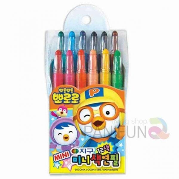 뽀로로 색연필 12색 12색색연필 어린이색연필 그림색연필 유아색연필 어린이집색연필