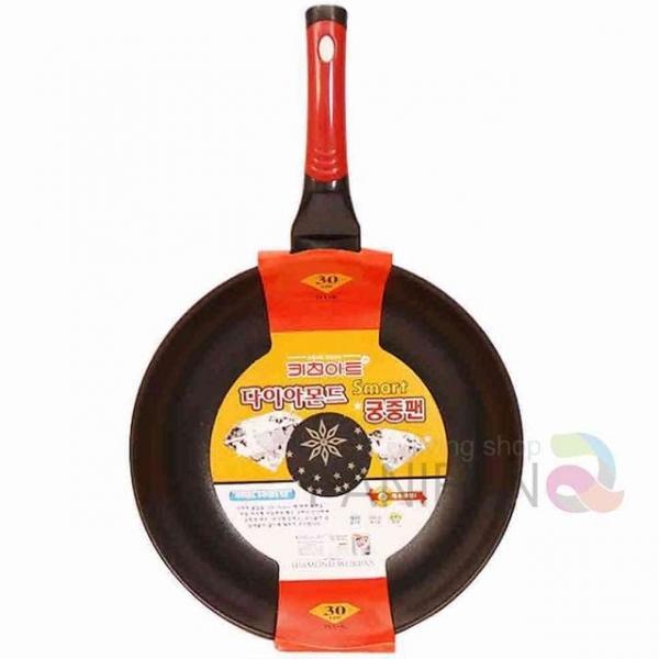 궁중팬 30cm 튀김냄비 코팅팬 튀김웍 튀김솥 중식팬