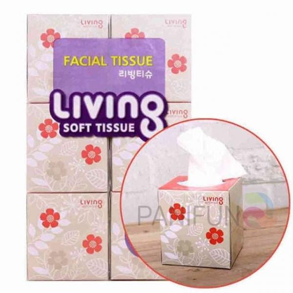 각티슈 100매 6개 미니티슈 미용각티슈 곽티슈 정사각티슈 팝업티슈