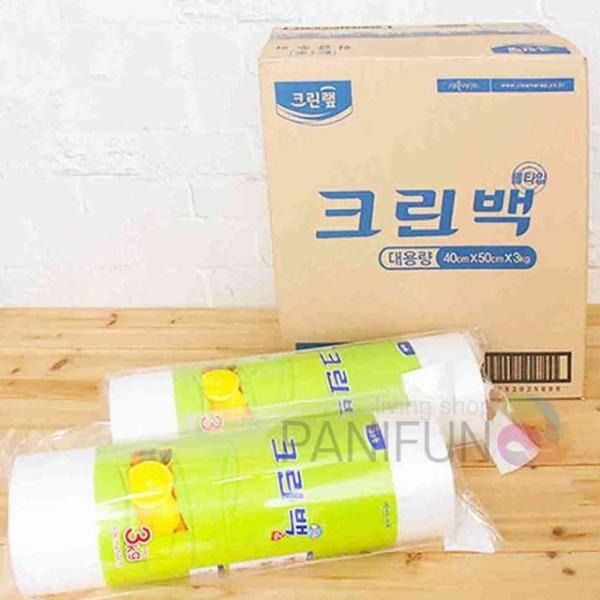 비닐롤백 대용량 6개 위생비닐 포장비닐 주방비닐 비닐봉투 일회용비닐봉투
