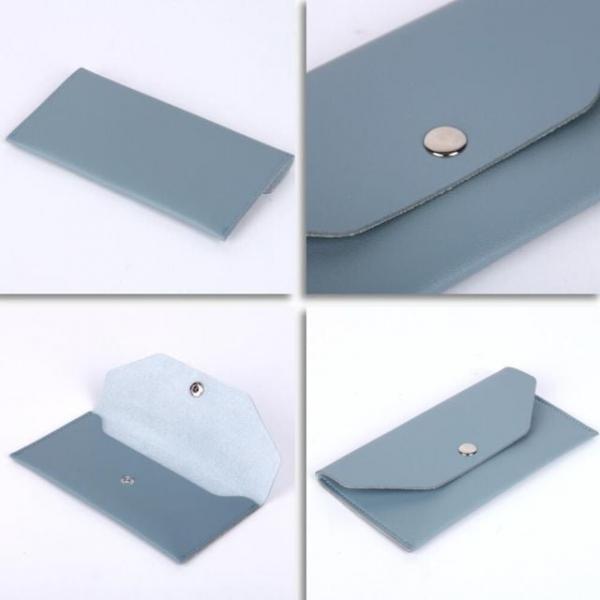 가죽 현금봉투 블루 예단비 영수증보관 명절 상품권 세뱃돈